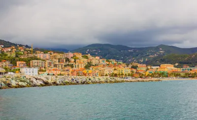 Italy, Liguria, Varazze, the beach Stock Photo - Alamy