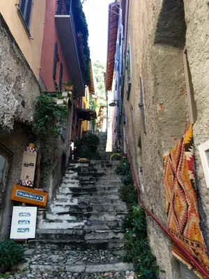 Varenna, Italy - Iconic village on Lago di Como coastline, Lombardy must  visit italian place Stock Photo - Alamy