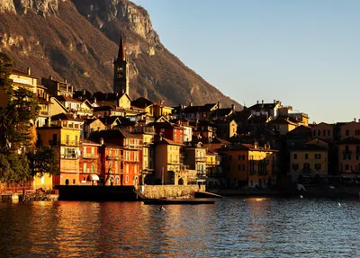 Varenna, Italy - july 22 2021 -narrow streets in Varenna is a famous  village on Como Lake Stock Photo - Alamy