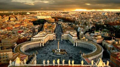 Ватикан Сентпитер Площади Как Видно Сверху Чернобелая Версия — стоковые  фотографии и другие картинки Ночь - iStock
