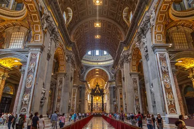 Ватикан: Внутри базилики Святого Петра: yelkz — LiveJournal