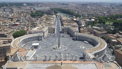 Ватикан - карта Ватикана и Рима (Лацио - Италия)