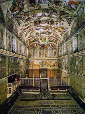Ватикан сикстинская капелла фото
