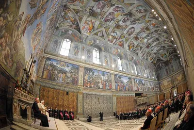 Ватикан: экскурсия онлайн в формате 3D по Сикстинской Капелле