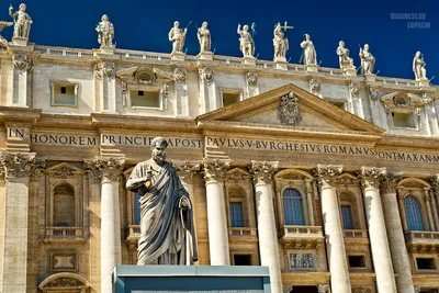 Ватикан: Собор Святого Петра - путь на крышу