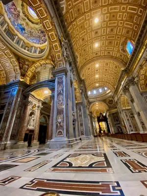 Собор Святого Петра в Риме – самая большая в мире базилика, расположенная в  Ватикане | Пикабу