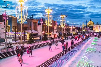 Новогоднее украшение: в зимний сезон 2021/22 на ВДНХ будет расположено 383  световых объекта