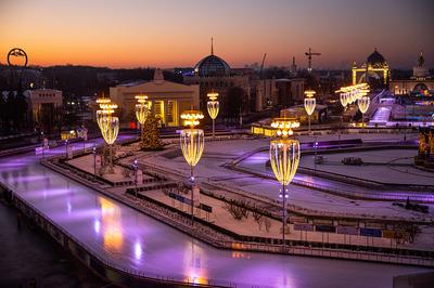 Самый большой каток Москвы откроется на ВДНХ 25 ноября | WORLD PODIUM