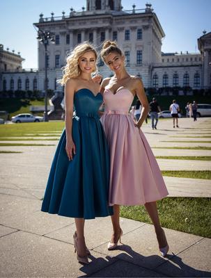 Вечернее платье изумрудного цвета купить в Москве