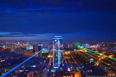 Вечерний Екатеринбург фото