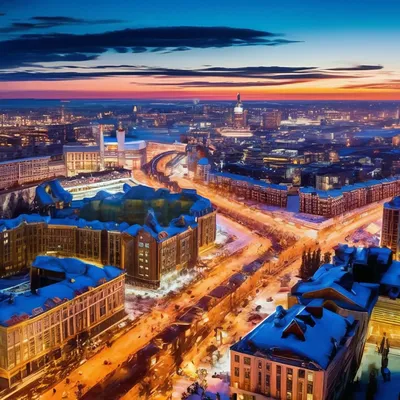 Вечерний Екатеринбург» — создано в Шедевруме