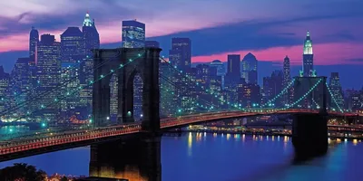 Прекрасный Вечерний Нью-Йорк» — создано в Шедевруме