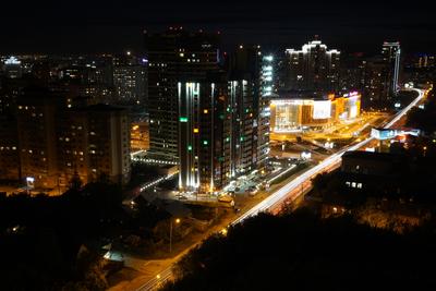 Вечерний Новосибирск | Пикабу