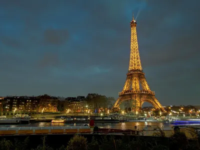 Вечерний Париж | Пикабу