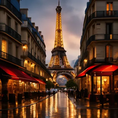 Вечерний Париж» — создано в Шедевруме