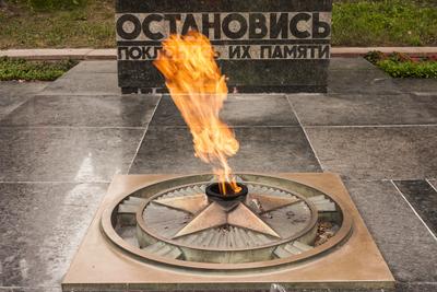В Москве торжественно взята частица Вечного огня для её переноса в Сербию