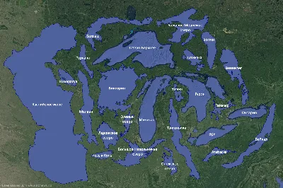География без границ: Самые большие озёра мира