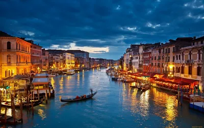Обои Venice Italy Города Венеция (Италия), обои для рабочего стола,  фотографии venice, italy, города, венеция, италия, гондола Обои для рабочего  стола, скачать обои картинки заставки на рабочий стол.