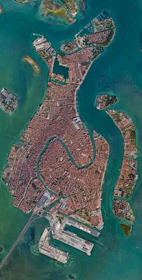 Венеция с высоты | Пикабу
