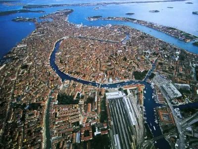Венеция,вид сверху