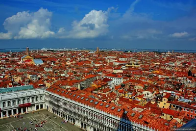 Венеция, вид сверху стоковое фото. изображение насчитывающей европа -  183444008