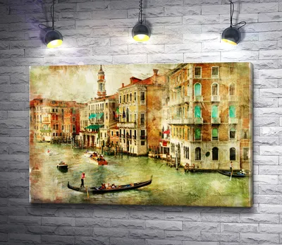 Венеция, гондолы, падающие по узким каналам, популярная туристическая  достопримечательность Редакционное Стоковое Изображение - изображение  насчитывающей дома, назначение: 158563219