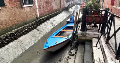 Когда в канале нет воды: путеводитель по Венеции во время отливов | Euronews