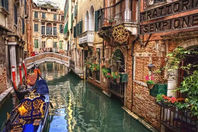 Красивые места по всему миру - Романтические каналы ~ Венеция, Италия |  Facebook