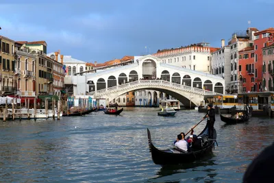 Венеция мост риальто фото