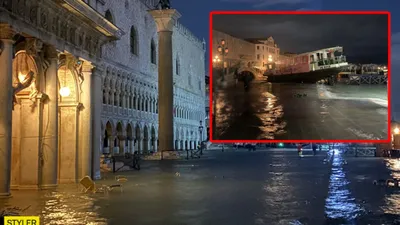 Наводнение в Венеции набирает обороты