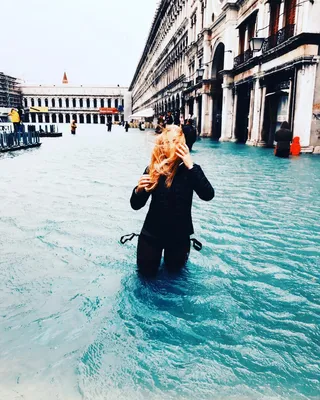Наводнение в Венеции. Фото — Новая газета