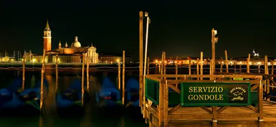 Венеция. Вечер. #италия #венеция #гондолы #ночь #вечер #го… | Flickr