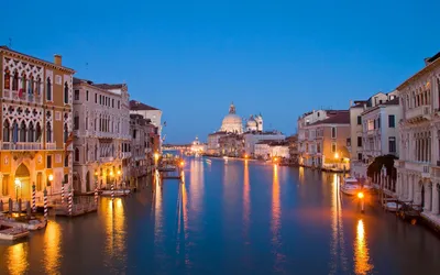 канал ночью в италии венеция скачать, красивый ночной вид на венецию, Hd  фотография фото, вода фон картинки и Фото для бесплатной загрузки