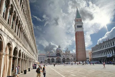 Купить картину Площадь Святого Марка, Венеция Канале́тто на стену от 530  руб. в DasArt