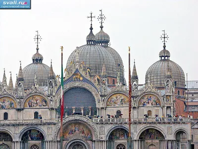 Собор Святого Марка / Собор Святого Марка главный сакральный памятник  Венеции, основанный в 9 веке Собор Святого Марка (Basilica di San Marco)  Собор Святого Марка один из величайших сакральных памятников Италии и