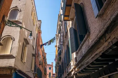 Затопленные улицы Венеции — фотография, размер: 1024x683