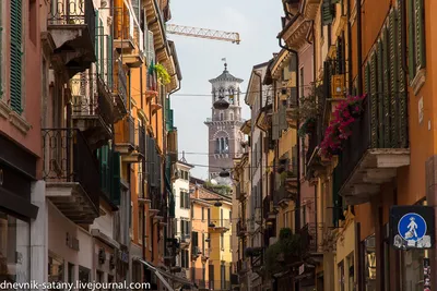 Верона, Италия: прогулки по улицам