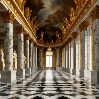 прекрасный вид внутри королевской капеллы версальского дворца Редакционное  Фотография - изображение насчитывающей зодчества, назначение: 223178687