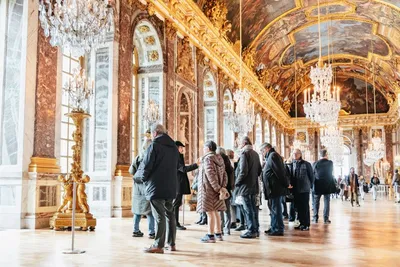 Версаль, Зеркальная Галерея 🪞 👑 🛡 Замок королей, Королевские  апартаменты/Château 👑 🏹 de Versailles.