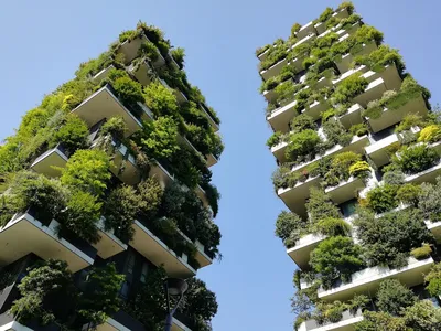 Вертикальный лес». Жилой комплекс с деревьями в Милане | Урбология | Дзен
