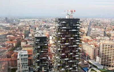 Вертикальный лес в Милане | Жилой комплекс Bosco verticale - YouTube