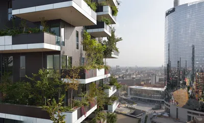 Жилой комплекс Bosco Verticale \"Вертикальный лес\" Милан :: Swea Land –  Социальная сеть ФотоКто