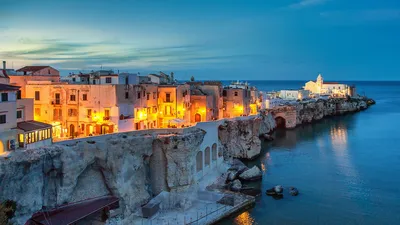 Vieste: The historic center of Vieste, the medieval village