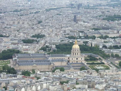 Париж - Виды с Эйфелевой башни (3-й этаж, общие виды). Часть II