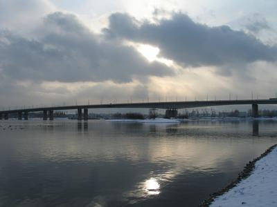 Октябрьский мост (Красноярск) — Википедия