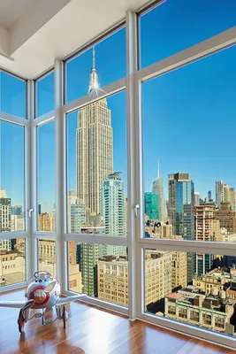 Вид с воздуха улицы Нью-Йорка Манхаттана с небоскребами Стоковое Фото -  изображение насчитывающей америка, панорама: 74433000