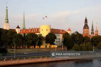 Виды Риги со шпиля церкви святого Петра - Русский блоггер