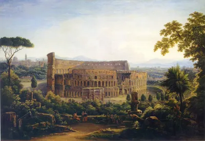 Вид на Древнего Рима с птичьего …» — создано в Шедевруме