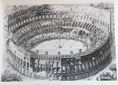 Вид Рима. Колизей