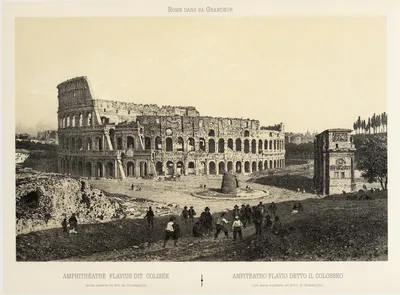 Живописный вид Рима В италии Colosseum одним из самых важных  достопримечательностей Рима.. Стоковое Фото - изображение насчитывающей  культура, рома: 186793472